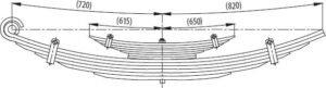 Various models of automotive springs suitable for FORD