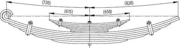 Various models of automotive springs suitable for FORD