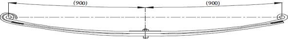 Various models of automotive springs suitable for DAF