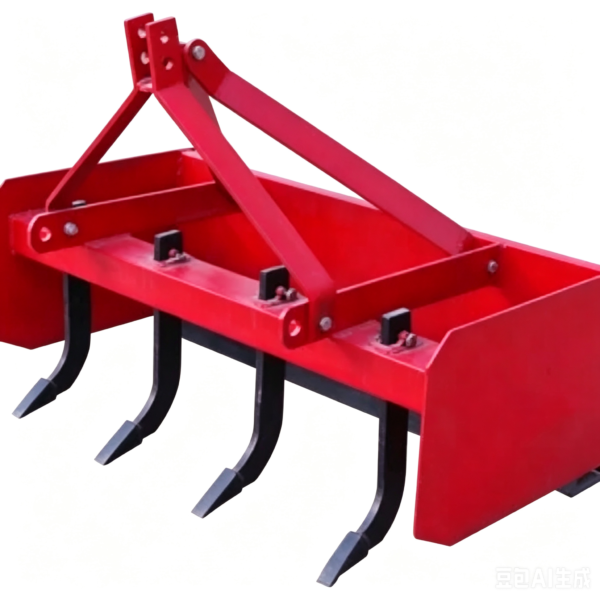 Heavy-Duty Cabinet Land Scraper Tractor-Mounted Land Leveling Equipment Tractor-mounted cabinet land scraper farm land leveling grading machine